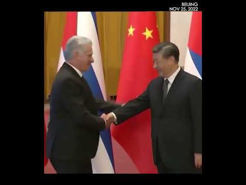 Cuban President meets China's Xi after his Russia, Turkey visit
