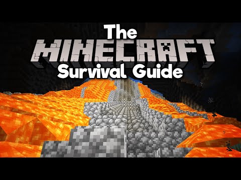 Lava-Casting Inside A Mountain! ▫ The Minecraft Survival Guide (Tutorial Let's Play) [Part 292]