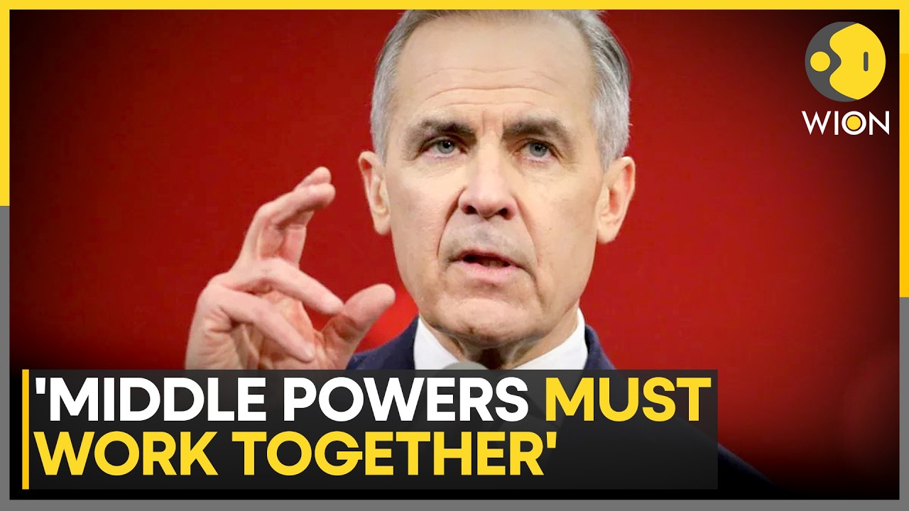 Canadian PM Mark Carney Calls For Stronger Cooperation Among 'Middle Powers' | WION News