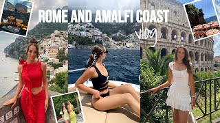 ROME, AMALFI COAST AND SORRENTO VLOG | ITALY SUMMER TRAVELS 🇮🇹 | 9 day full-itinerary trip