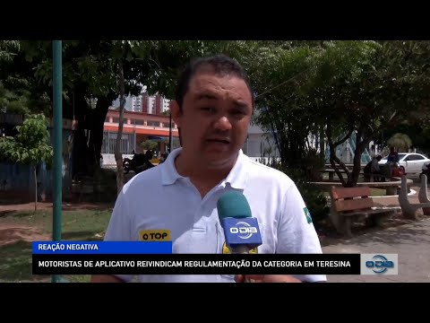 Motoristas de aplicativo reivindicam regulamentação da categoria em Teresina 11 01 2023