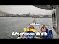 Walking In The Heavy Rain In Como Italy Relaxing City Ambience On Lake Como