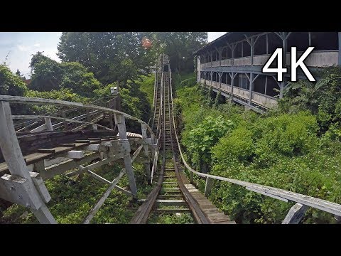 Jack Rabbit front seat on-ride 4K POV Kennywood