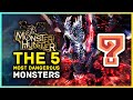 The 5 Most Dangerous Monsters in Monster Hunter