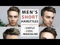 View 13 Simple Hairstyle Short Hair Men