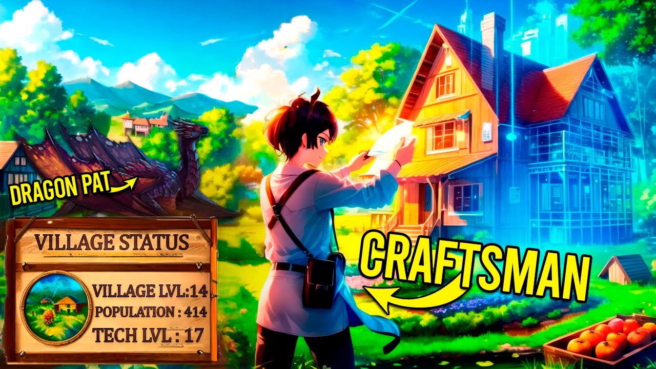 Brilliant Craftsman Built His Own Dream Village & Now Must Hold Off a Horde of Monsters. Manga recap