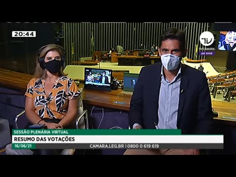 Veja como foi - Resumo das votações - 16/06/2021