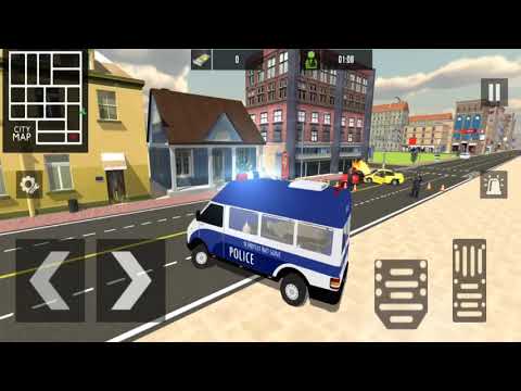 Police Ambulance Rescue Driving : 911 Emergency