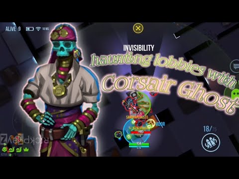 Bullet Echo Corsair Ghost Gameplay | Spooking Players Out Of Invis