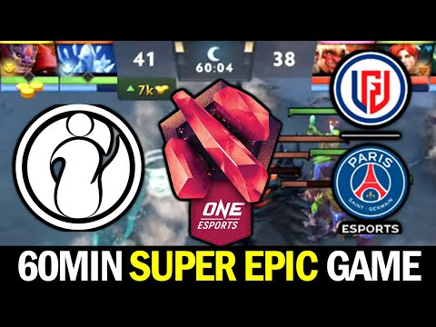 60min SUPER INTENSE GAME (2 Games) IG vs PSG.LGD Lower Bracket Final