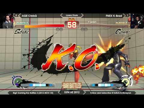 Bar Battles #3   AE2012 LF   AGE ChrisG VS FNEX K Brad