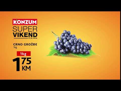 Super vikend akcija u Konzumu! 07.08.-09.08.2020.