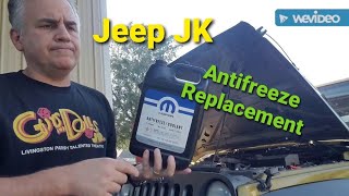 2010 Jeep JK Antifreeze Maintenance