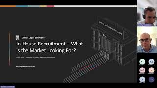 GLS Legal Ops Webinar: In House Recruitment - What Is The Market Looking For?