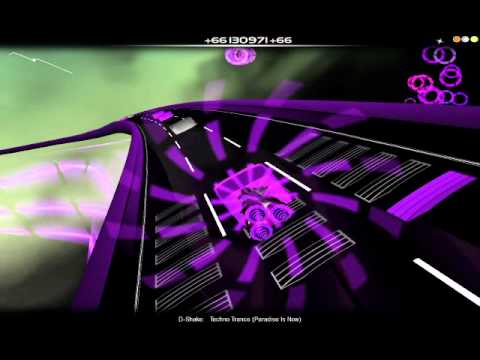 Audiosurf -- D-Shake - Techno Trance (Paradise Is Now)