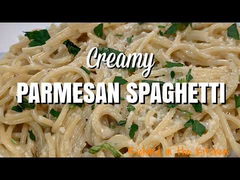CREAMY PARMESAN SPAGHETTI