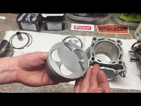 Project YFZ 450 Piston and cylinder! Don’t miss this rebuild info for your YFZ top end!