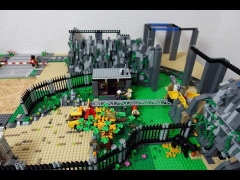 Lego Stadt Update Folge 38 Die Zufahrt zur Goldmine und Avenger Tower Update
