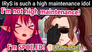 IRyS Acts Really Spoiled Around her Mane-chan...