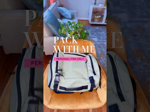 ✋🏾STOP PAYING FOR A CARRYON and DO THIS instead!  #travelblogger #packing #organizer #travelhacks