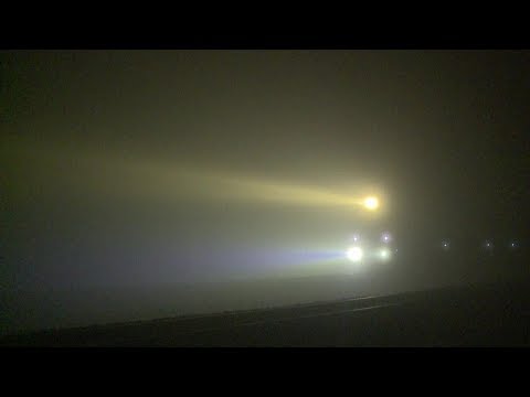Thick Fog As SCT/SBR 9721V Departs Gheringhap (21/4/2018) - PoathTV Australian Trains Videos