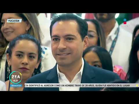 "El Tren Maya dará un impulso doble a Yucatán": Mauricio Vila | Noticias con Francisco Zea