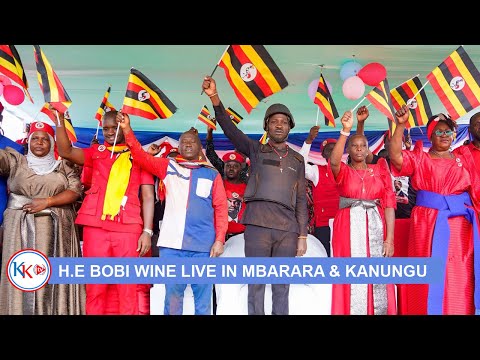 LIVE STREAM: Bobi Wine Campaign Trail Hits Mbarara & Kanungu