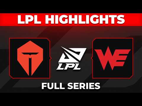 TES vs WE Highlights ALL GAMES | LPL 2026 Playoffs | Top Esports vs Team WE