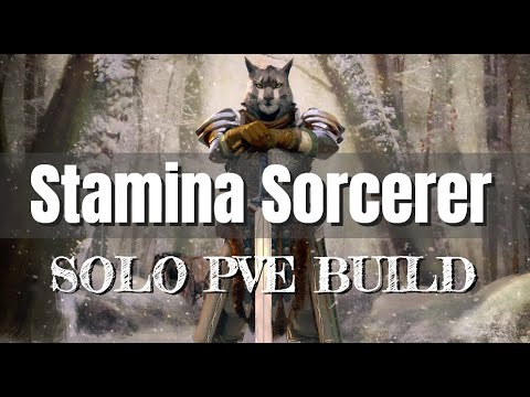 Stamina Sorcerer SOLO PVE Build - BALANCED BLADE - The Elder Scrolls Online
