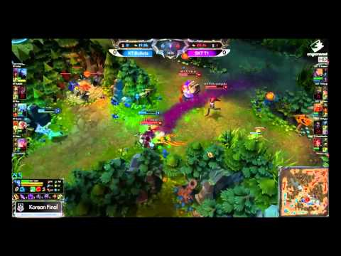KT Bullets vs SKT1 - Korea Qualifier D3G1