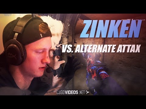 ZINKEN vs. ALTERNATE aTTaX - ACE at DaddySkins Western League | CS:GO