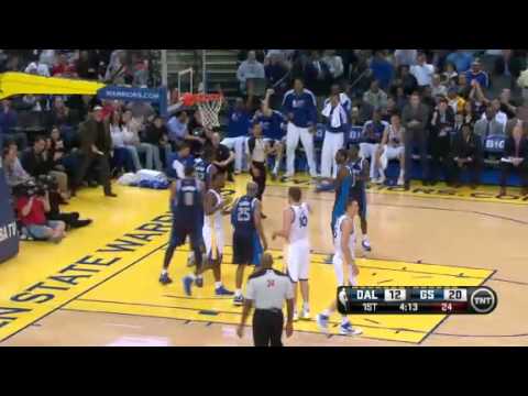 Barnes on the Attack | Mavericks vs Warriors  | Jan 30, 2013