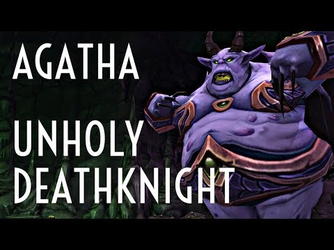 WoW Guide - Agatha - Mage Tower Challenge - Unholy Deathknight