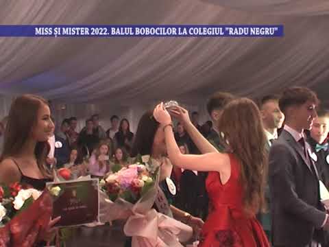 Miss si Mister 2022. Balul Bobocilor la Colegiul „Radu Negru“ - 7 octombrie 2022