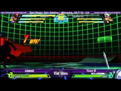 Epic Khaos After Hours MvC3 - YzaeB vs OMNE