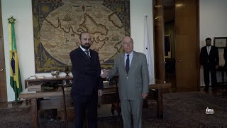 ՀՀ ԱԳ նախարար Արարատ Միրզոյանի հանդիպումը Բրազիլի ԱԳ նախարար Մաուրո Վիեյրայի հետ