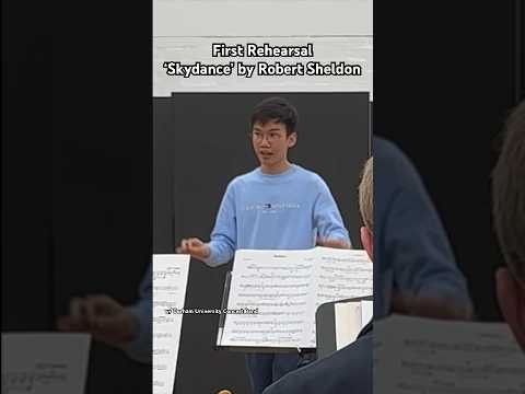 ‘Skydance’ by Robert Sheldon (Rehearsal)