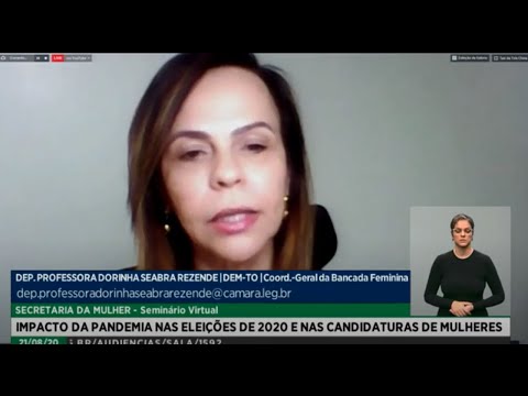 Mulheres na resposta à crise da Covid-19 - Secretaria da Mulher | 21/08/2020