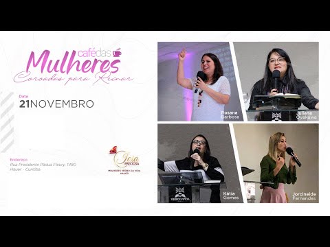 2ª Parte | CONFERÊNCIA COROADAS PARA REINAR  2020 | Ministra  Rosana Barbosa e Neidinha