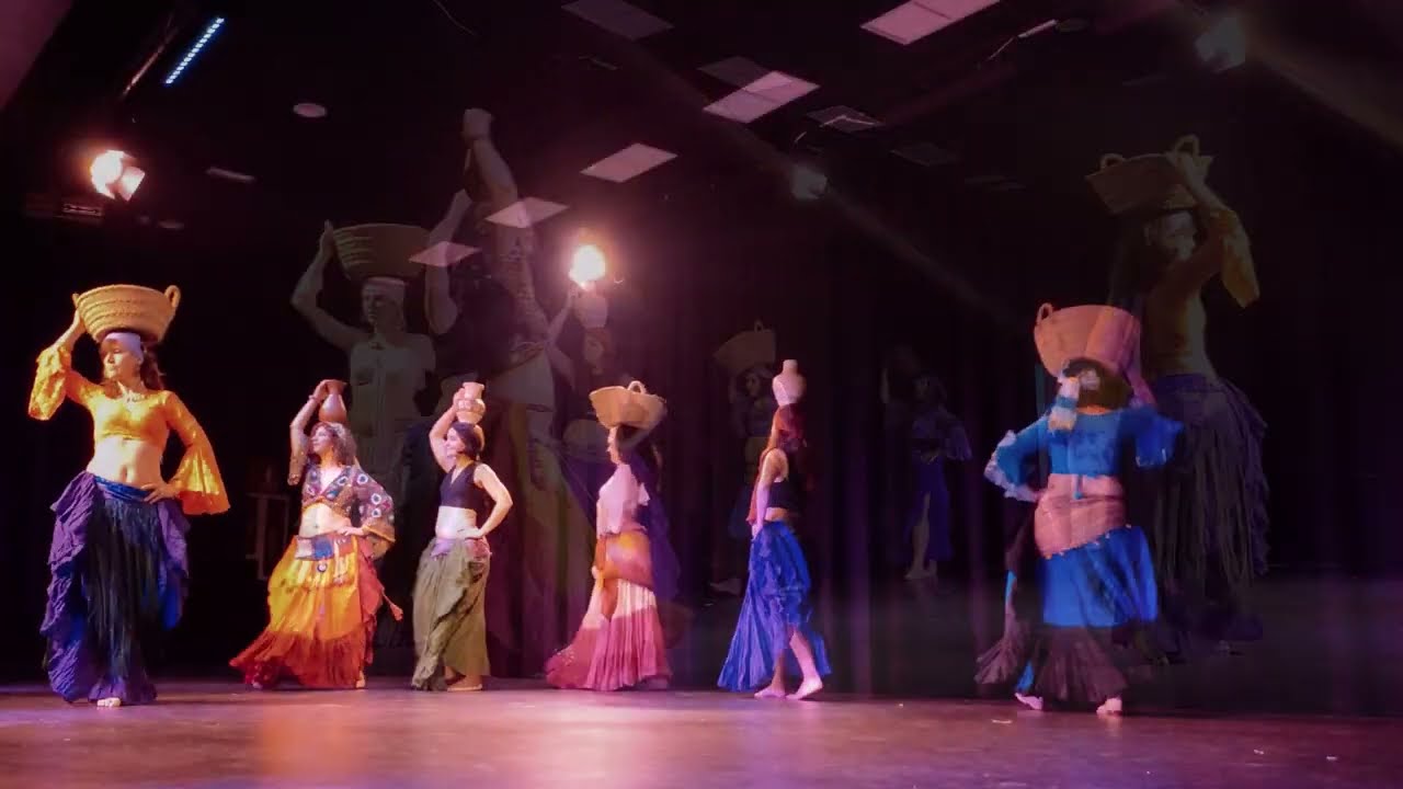 Las Lavanderas, por Leena Qadi. Fantasías del Oasis