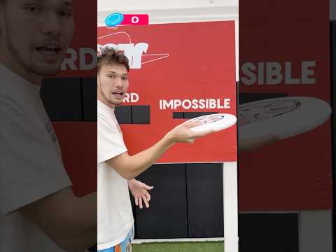 EXTREME Impossible Frisbee Shot!