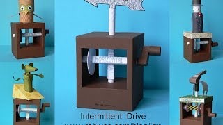 Intermittent drive, paper mode