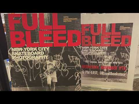 Alex Corporan talks Full Bleed book release