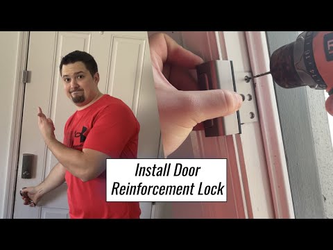 How to Install a Door Reinforcement Lock - Prime Line Defender Security