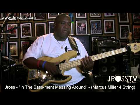 James Ross @ Jross  - "Jamming Around In The Bass-ment" - www.Jross-tv.com