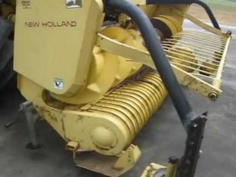 New Holland 340W Hay Head running