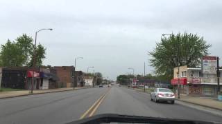 Gary Indiana on a rainy day. South on Broadway