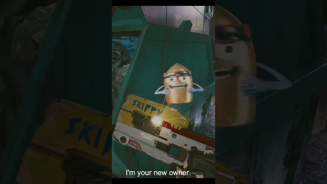 Skippy likes his Name - Cyberpunk 2077 #cyberpunk2077 #shorts #skippy #shortsfeed #gameplayshorts