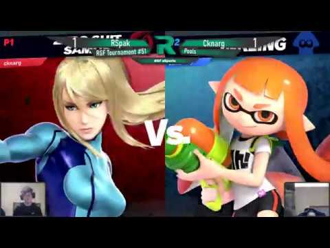 RGF 51 | Cknarg (Zero Suit Samus) vs. LBsukzy (Inkling) | SSBU Pools