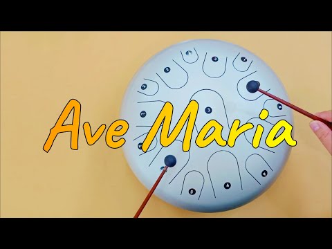 Ave Maria - Steel Tongue drum cover with tabs